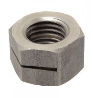 Ecrou hexagonal fendu autofreiné tout métal hfr inox a1 - nf e 25-411