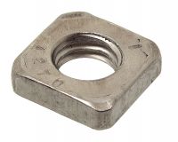 Thin square nut - stainless steel a2 - din 562 inox a2 - din 562