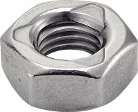Ecrou hexagonal autofreiné tout métal - Inox A2 - Similaire DIN 980