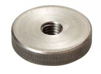 Knurled thumb nut thin type - stainless steel a2 - din 467 inox a1 - din 467