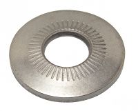 Serrated conical spring washer cs - large-sized - stainless steel a2 - nf e 25-511 inox a2 - nf e 25-511