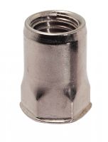 Hexagon rivet nut - stainless steel a2 inox a2