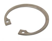 Retaining ring for bores - stainless steel - din 472 inox - din 472