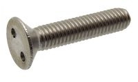 Metric thread flat head screw 