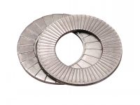 Assembled large self locking washer - stainless steel a4 inox a4