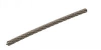 Soft wire rope 7x19 - stainless steel a4