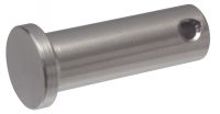 Drilled pin  - stainless steel inox a4