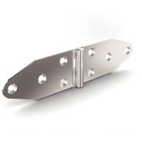 Hinge for marine application - stainless steel 316 inox 316