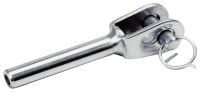 Small swage fork terminal - stainless steel a4 inox a4