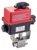 Vanne HP 2 voies F/F - actionneur électrique IP66