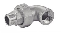 MALE / FEMALE UNION 90° ELBOW (CASTING) - STAINLESS STEEL 316 Inox 316 moulé (Model : 5251)