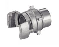HALF COUPLING WITH LOCKING RING - BUTT WELDING END - NBR GASKET - STAINLESS STEEL 316 JOINT NBR Inox 316 (Model : 5532)