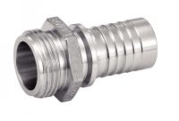 RACCORD FILETÉ MÂLE GAZ CYLINDRIQUE CANNELÉ À COLLERETTE TYPE Inox 316 (Modelo : 5558)