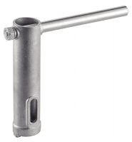 RAISED HANDLE FOR 3 PIECES VALVES WITHOUT ISO MOUNTING PAD - FOR VALVES 58163, 58165, 58171 AND 58172 - STAINLESS STEEL 316 POUR VANNES 58163, 58165, 58171 ET 58172 Inox 316 (Model : 58207)