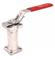 R&eacute;hausse &agrave; platine ISO avec poign&eacute;e cadenassable et visserie