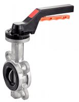 BUTTERFLY VALVE WITH LOCATING HOLES - CF8M STAINLESS STEEL BODY AND BUTTERFLY - EPDM GASKET CORPS ET PAPILLON INOX CF8M - JOINT EPDM ACS (Model : 58429)