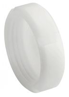 PLASTIC BLANK NUT PE blanc (Model : 62142)