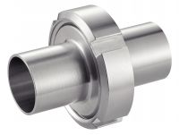 RACCORD COMPLET ASEPTIQUE À SOUDER DIN 11864-1, FORME A JOINT EPDM Inox 316L (Modelo : 62150)