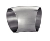 45° SATIN POLISHED BEND - STAINLESS STEEL 304 - 316L DIN SÉRIE 2 Inox 304 - 316L (Model : 62214)