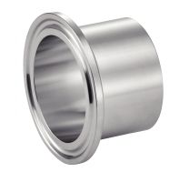 WELDING DIN / METRIC CLAMP FERRULE - STAINLESS STEEL 316L Inox 316L (Model : 63413)