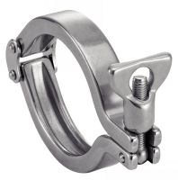 COLLIER CLAMP DOUBLE ARTICULATION Inox 304 (Modèle : 63418)