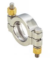High pressure bolted clamp - stainless steel 304