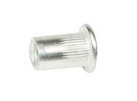 Flat head rivet nut - aluminium alu