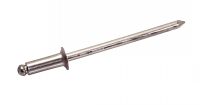 Blind rivet countersunk head - aluminium body, zinc plated steel mandrel - iso 15978 alu/acier - iso 15878