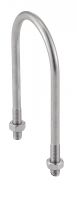 ETRIER FILETÉ LONG POUR TUBE MÉTRIQUE Inox A2 - A4 (Modèle : 72106)