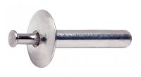 Rivet à frapper, corps aluminium et tige inox - aluminium/ inox a2