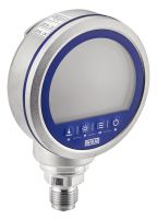MANOMÈTRE ÉLECTRONIQUE - AFFICHEUR DIGITAL - FONCTION D'ACQUISITION RACCORD INOX 316L MÂLE BSPP VERTICAL (Modèle : 7381)