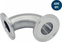 92° clamp bend - stainless steel 316l