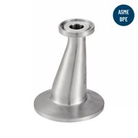 Clamp eccentric reducer - stainless steel 316l