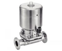 Stainless steel pneumatic diaphragm valve clamp - stainless steel cf3m (316l)