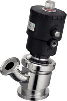 Pneumatic tank bottom diaphragm valve - stainless steel 316l (Photo #2)