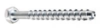 Hexagon head screw for concrete - zinc plated steel