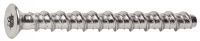 Countersunk head 6 lobes screw for concrete - economic series, without eta - zinc plated steel