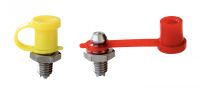 Cap for hydraulic grease nipple - plastic