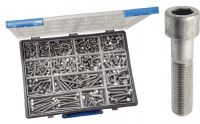 COFFRET VIS TETE CYLINDRIQUE SIX PANS CREUX - INOX A2 OU INOX A4