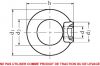 Ecrou à anneau inox a2 - din 582 (Diagrama)