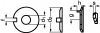Rondelle d'arrêt inox a2 - din 432 (Diagrama)