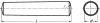 Goupille conique inox a1 - din 1 - iso 2339 (Diagrama)