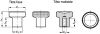 Bouton champignon - inox a2 (Diagrama)