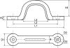 Pontet embouti - inox a2 (Diagrama)