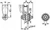 Cam latch - stainless steel 304 inox 304 (Schema)