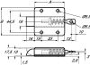 Spring lock with reversible bolt - stainless steel 304 inox 304 (Schema)