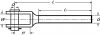 Embout à oeil à sertissage manuel inox a4 (Diagrama)