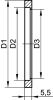 Joint de raccord en L - PTFE - Schéma