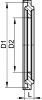 Joint clamp - Silicone - Schéma