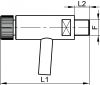 Robinet dégustateur raccordement mâle bspp (Diagrama #3)